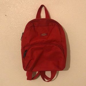 red dickies backpack